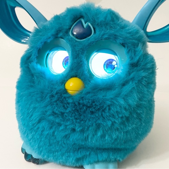 Hasbro Furby Connect Teal Blue 2016 Tested Works Furby With Mask - Picture 10 of 17